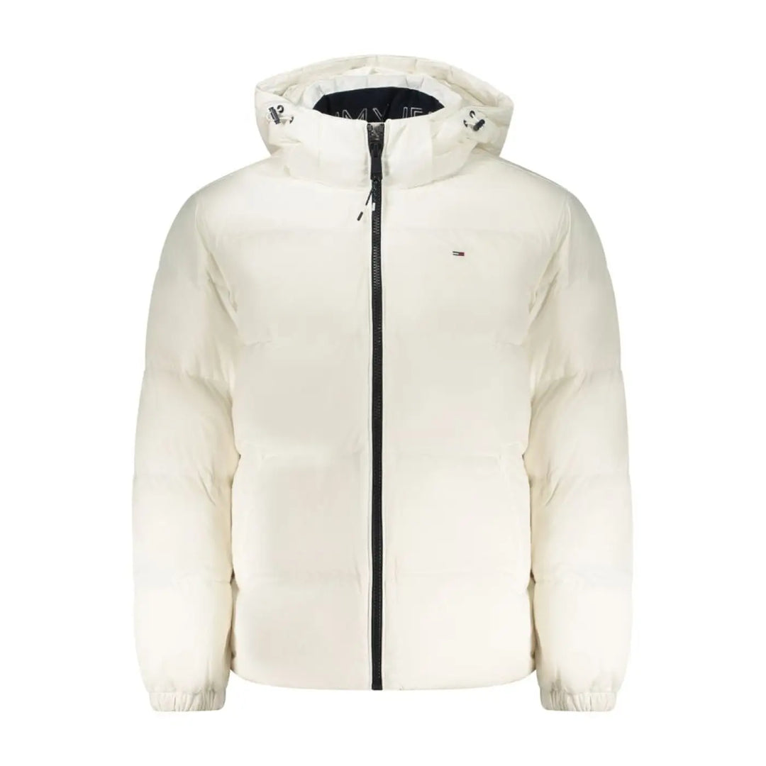 Tommy Hilfiger White Polyester Men’s Jacket