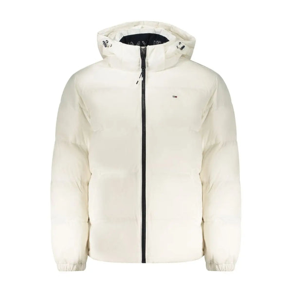 Tommy Hilfiger White Polyester Men’s Jacket