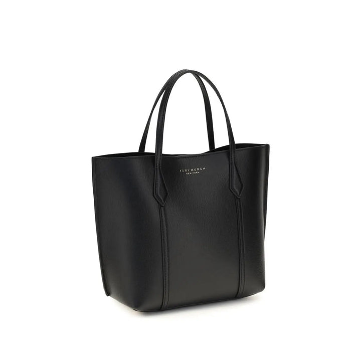 Tory Burch Black Calf Leather Bos Taurus Handbag