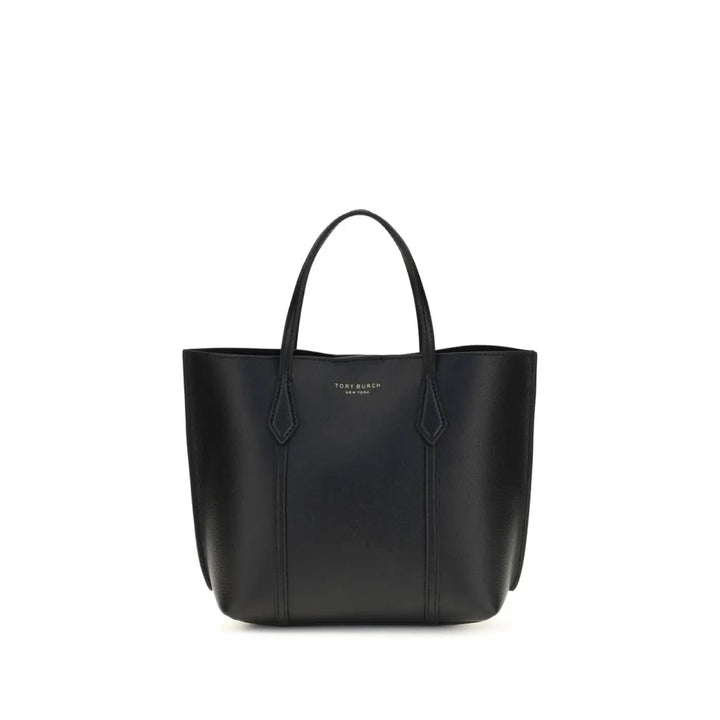 Tory Burch Black Calf Leather Bos Taurus Handbag