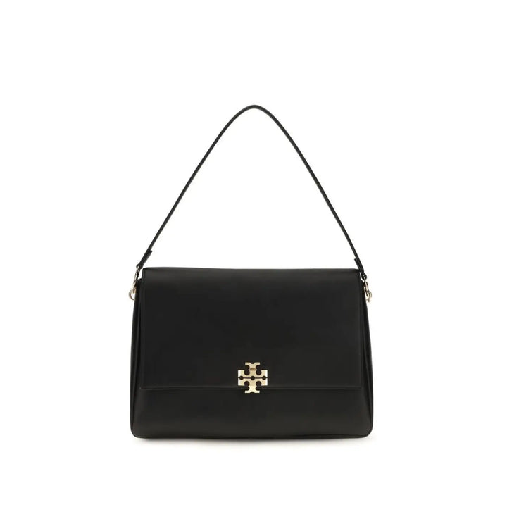 Women’s Tory Burch Black Calf Leather Bos Taurus Shoulder Bag