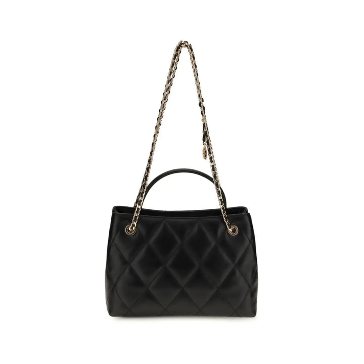 Tory Burch Black Calf Leather Bos Taurus Shoulder Bag