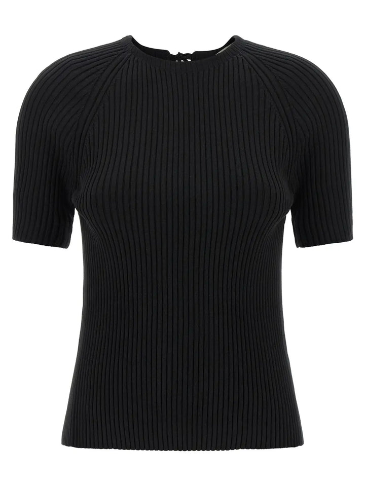 Tory Burch Black Cotton Cardigan