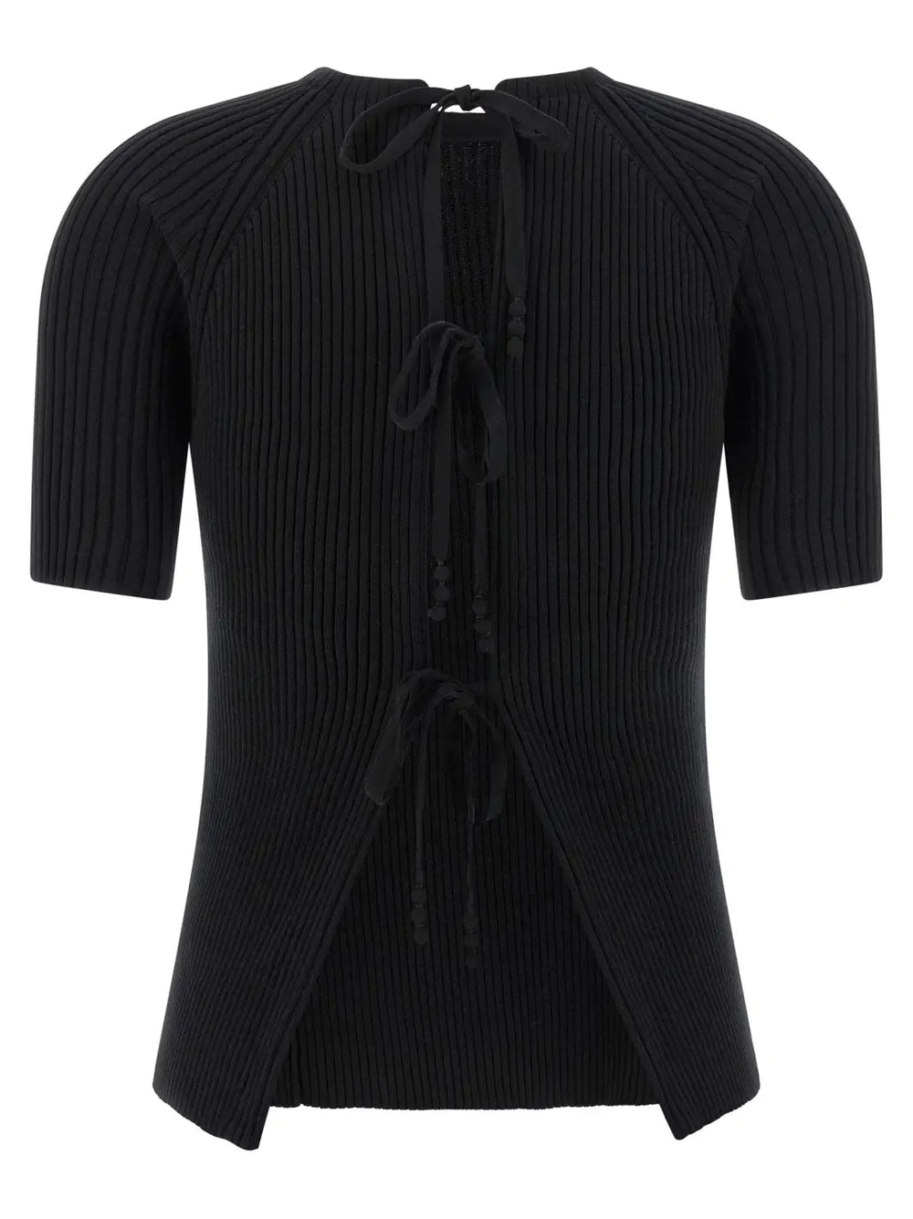Tory Burch Black Cotton Cardigan