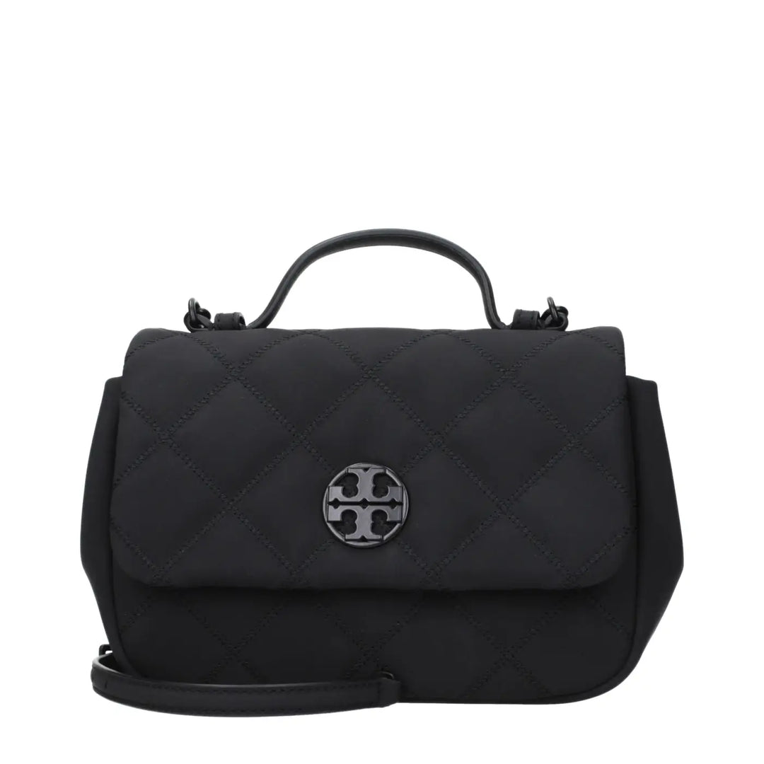 Tory Burch Black Fabric Handbag