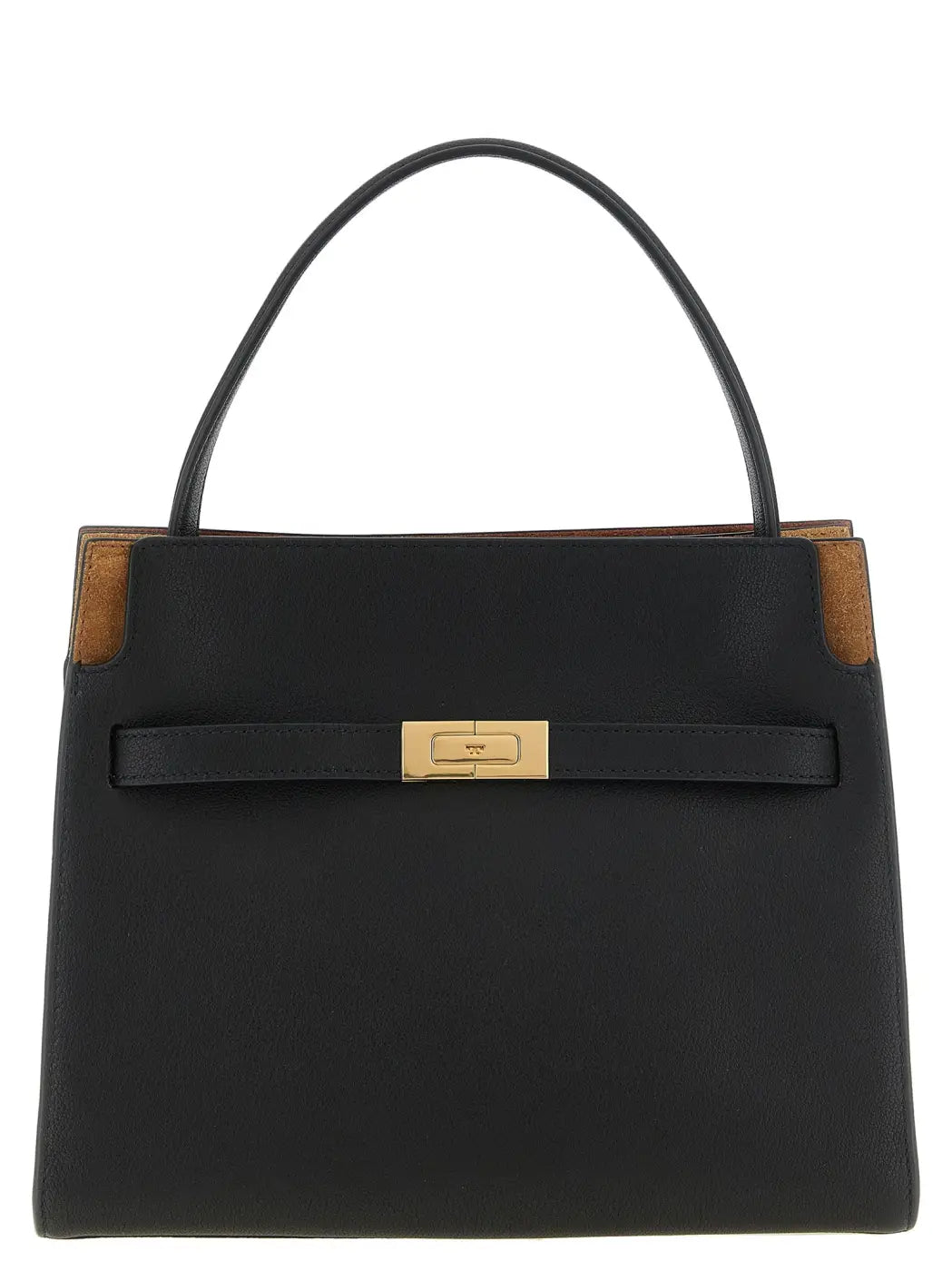 Tory Burch Black Lambskin Shoulder Bag