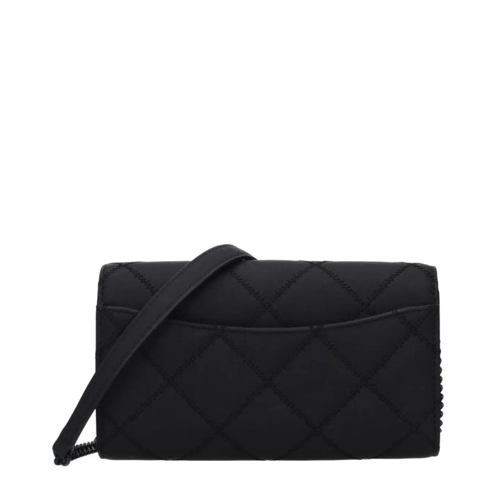 Tory Burch Black Leather Clutch Bag