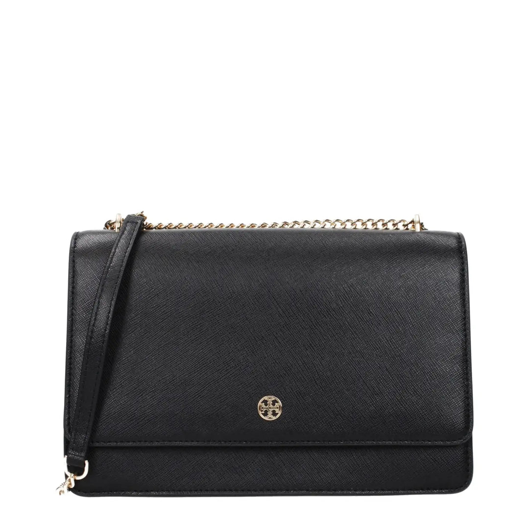 Tory Burch Black Leather Crossbody Bag