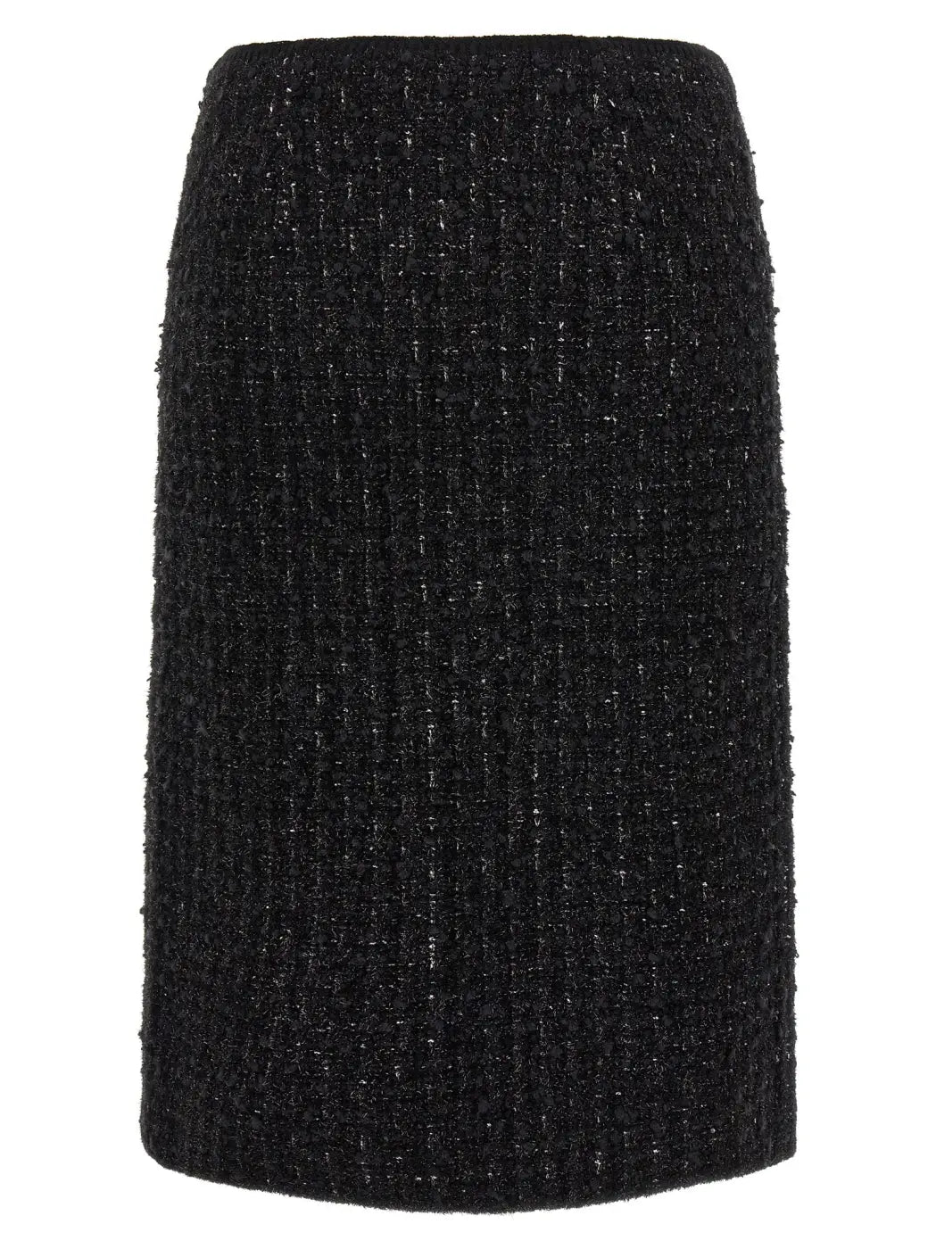 Tory Burch Black Viscose Long Skirt