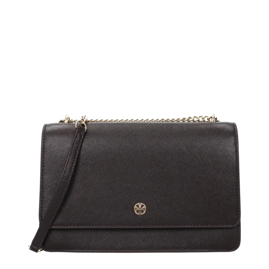Tory Burch Brown Leather Crossbody Bag