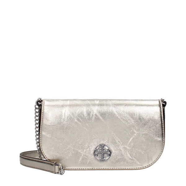 Tory Burch - Gold Leather Crossbody Bag