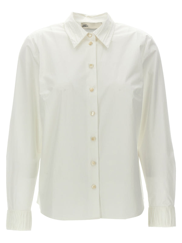 Tory Burch - Women’s White Cotton Blouse