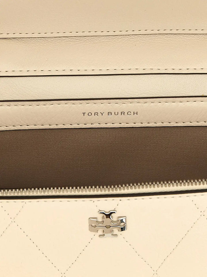Tory Burch White Cowhide Crossbody Bag