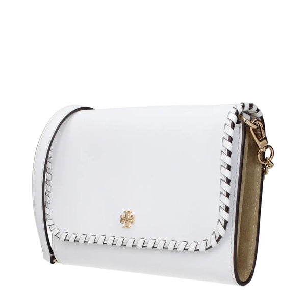 Tory Burch - White Leather Clutch Bag