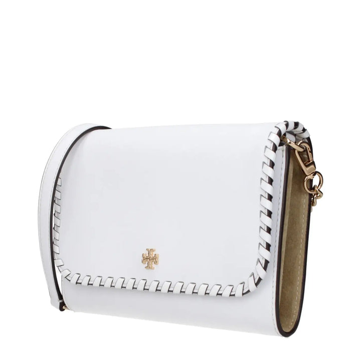 Tory Burch - White Leather Clutch Bag