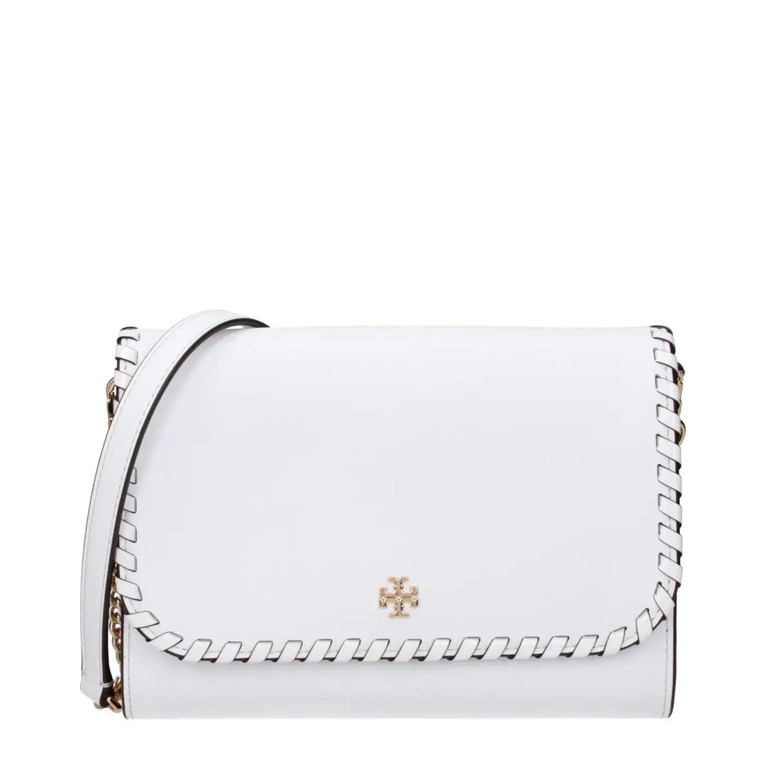 Tory Burch - White Leather Clutch Bag