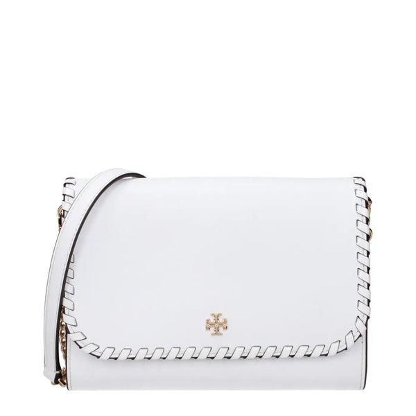 Tory Burch - White Leather Clutch Bag
