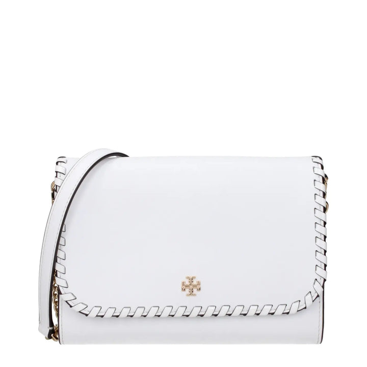 Tory Burch - White Leather Clutch Bag