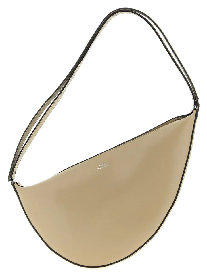 Toteme Beige Leather Shoulder Bag