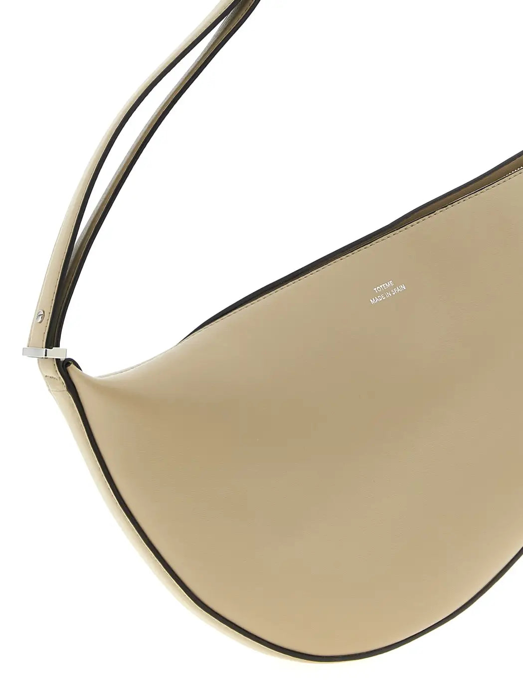 Toteme Beige Leather Shoulder Bag