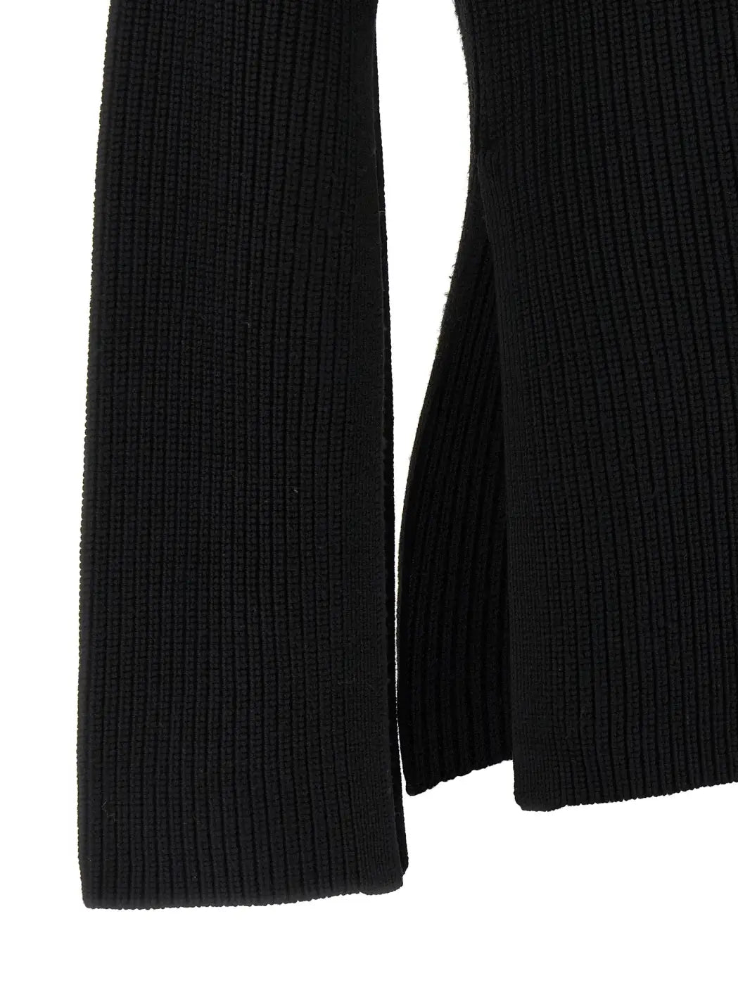 Toteme Black Wool Cardigan