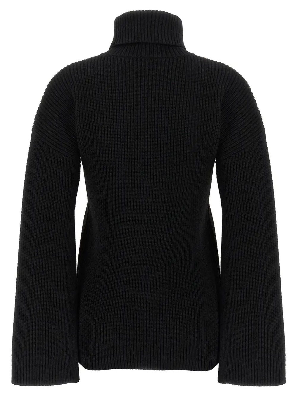 Toteme Black Wool Cardigan