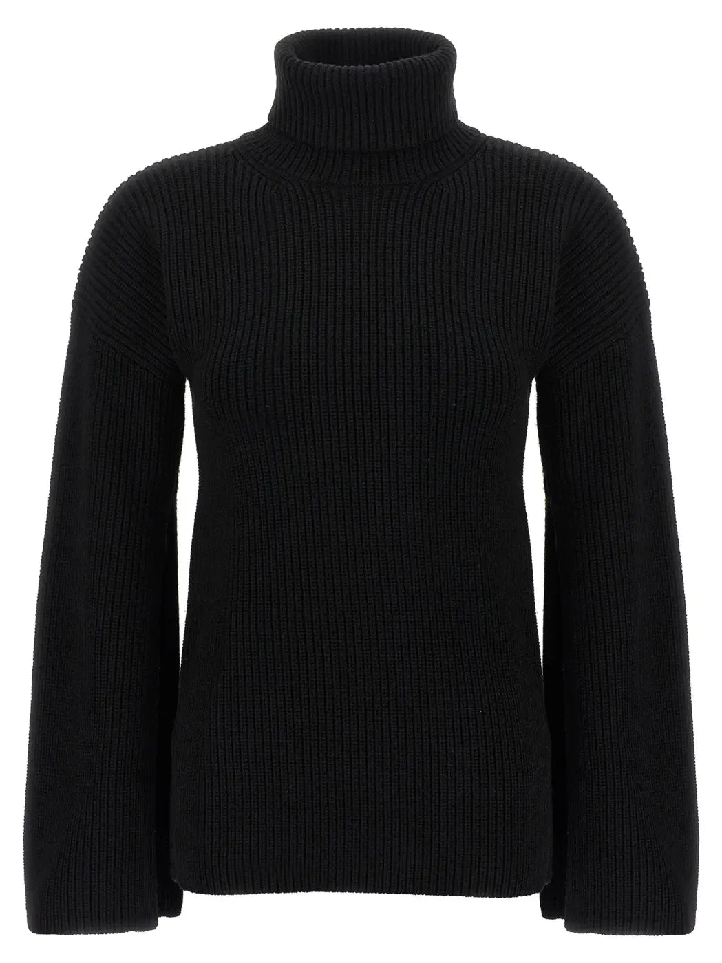 Toteme Black Wool Cardigan
