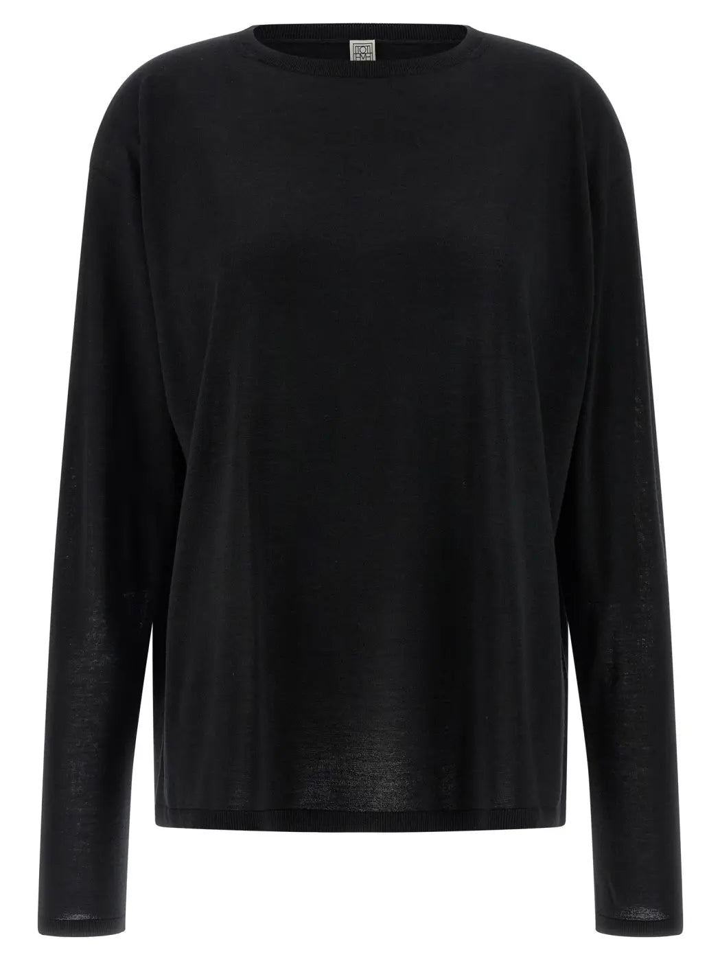 Toteme Black Wool Cardigan