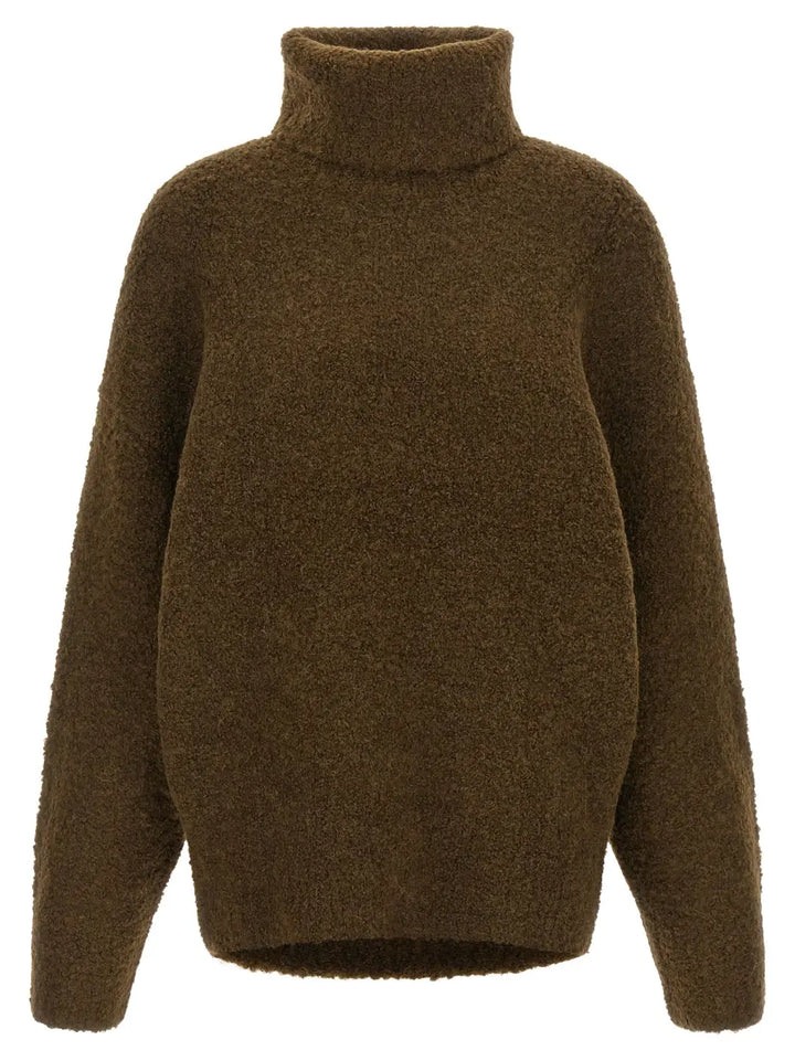 Toteme Brown Wool Cardigan