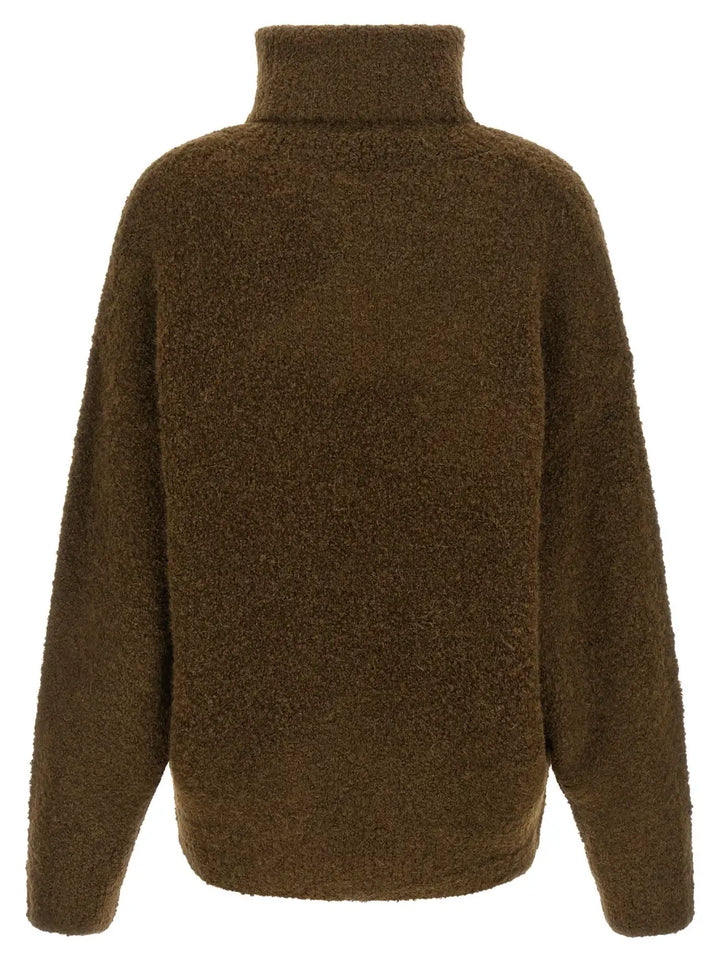 Toteme Brown Wool Cardigan