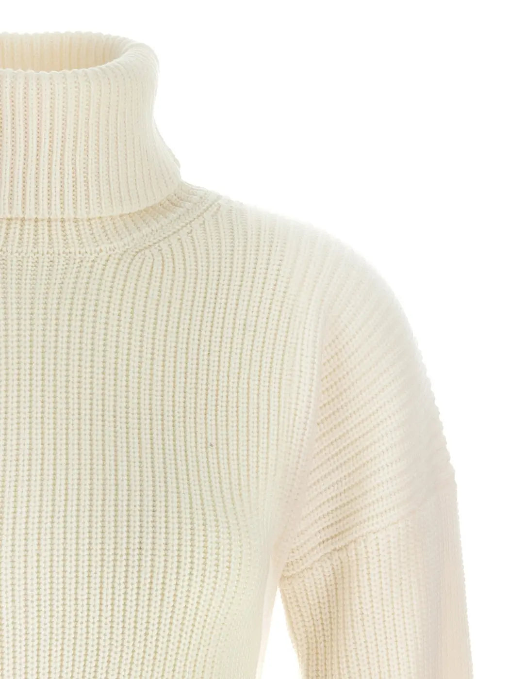 Toteme White Wool Cardigan