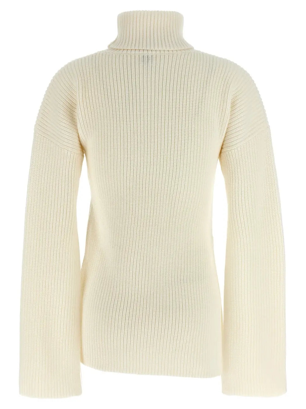 Toteme White Wool Cardigan