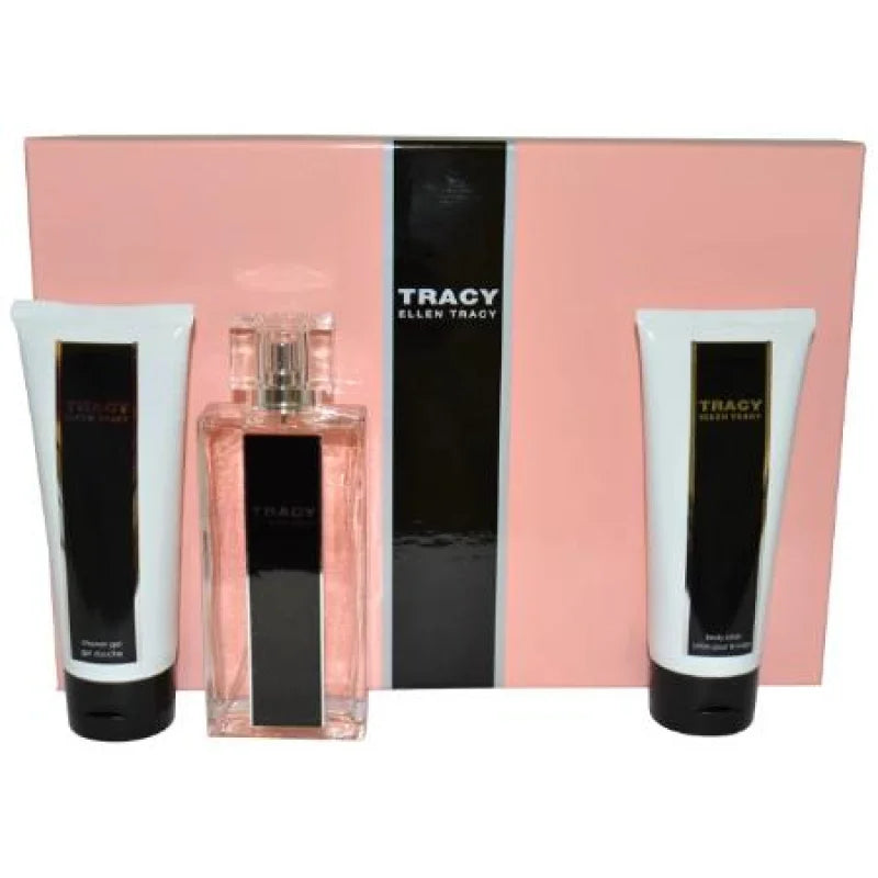 Tracy Floral Woody Scent Piece Gift Set Body Lotion Shower Gel Women’s Sets Ellen