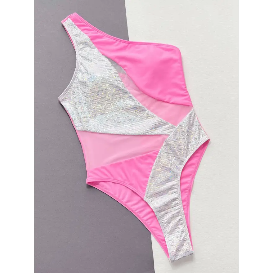 Chic Stretchy Chest Panel Clothing with Removable Padding - Women’s