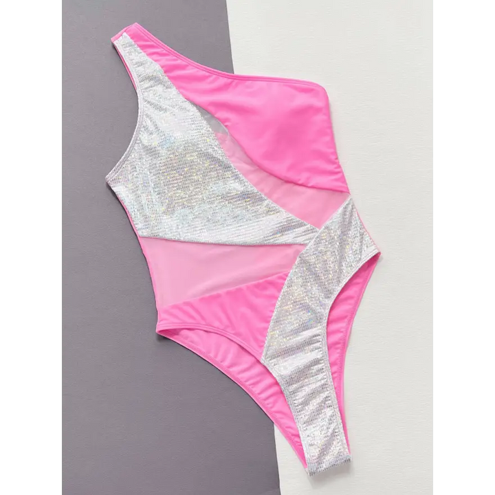 Chic Stretchy Chest Panel Clothing with Removable Padding - Women’s
