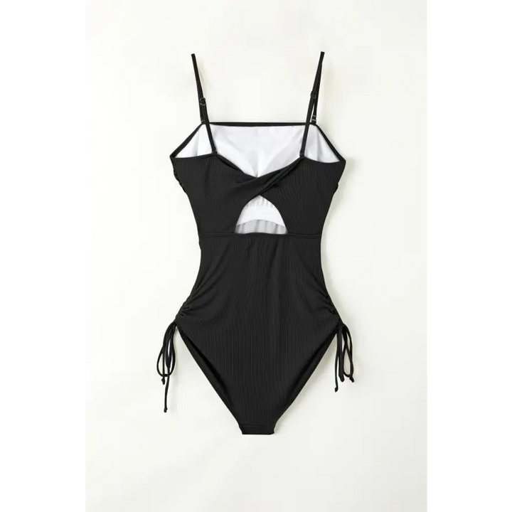 Sizzling Spaghetti Strap Swimsuit with Removable Padding - Women’s Swimwear