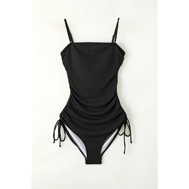 Sizzling Spaghetti Strap Swimsuit with Removable Padding - Women’s Swimwear
