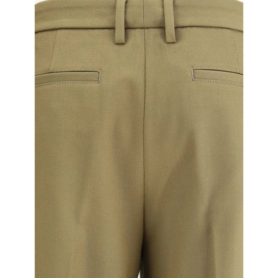 True Royal Bicolor Polyester Dress Pants