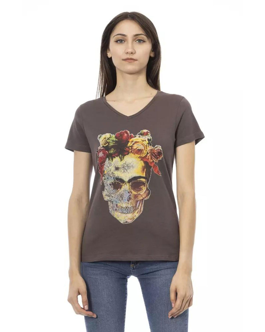 Trussardi Action - Brown Cotton T-Shirt
