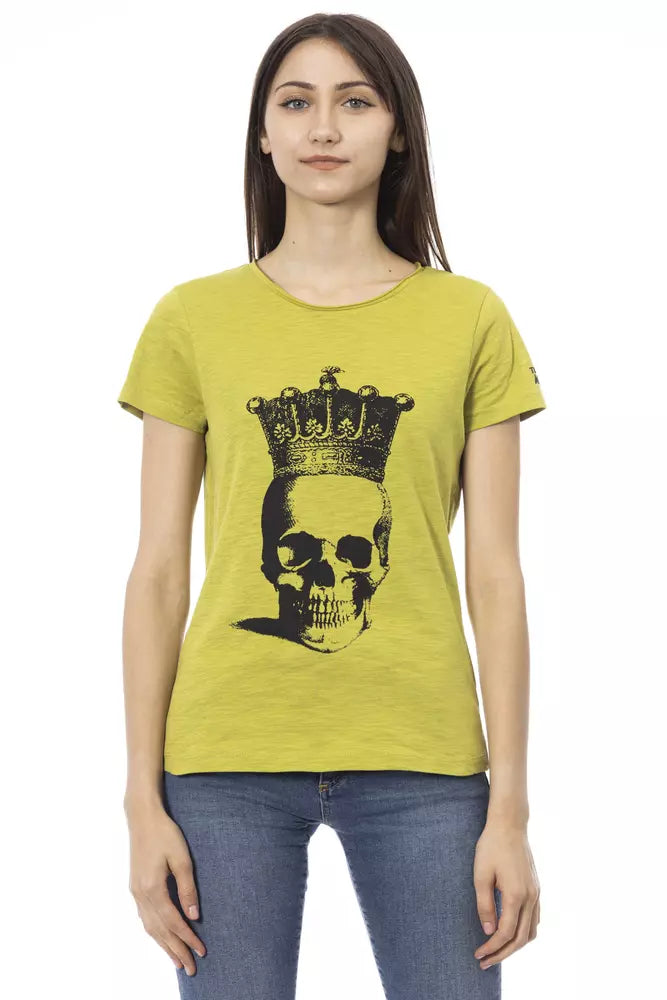 Trussardi Action - Green Cotton Women T-Shirt