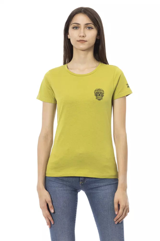 Trussardi Action - Green Cotton Women T-Shirt