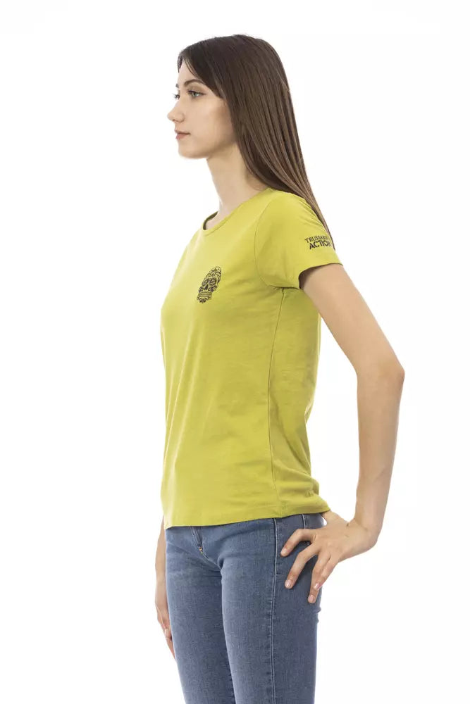 Trussardi Action - Green Cotton Women T-Shirt