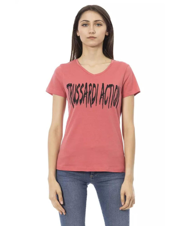 Trussardi Action - Multicolor Cotton T-Shirt