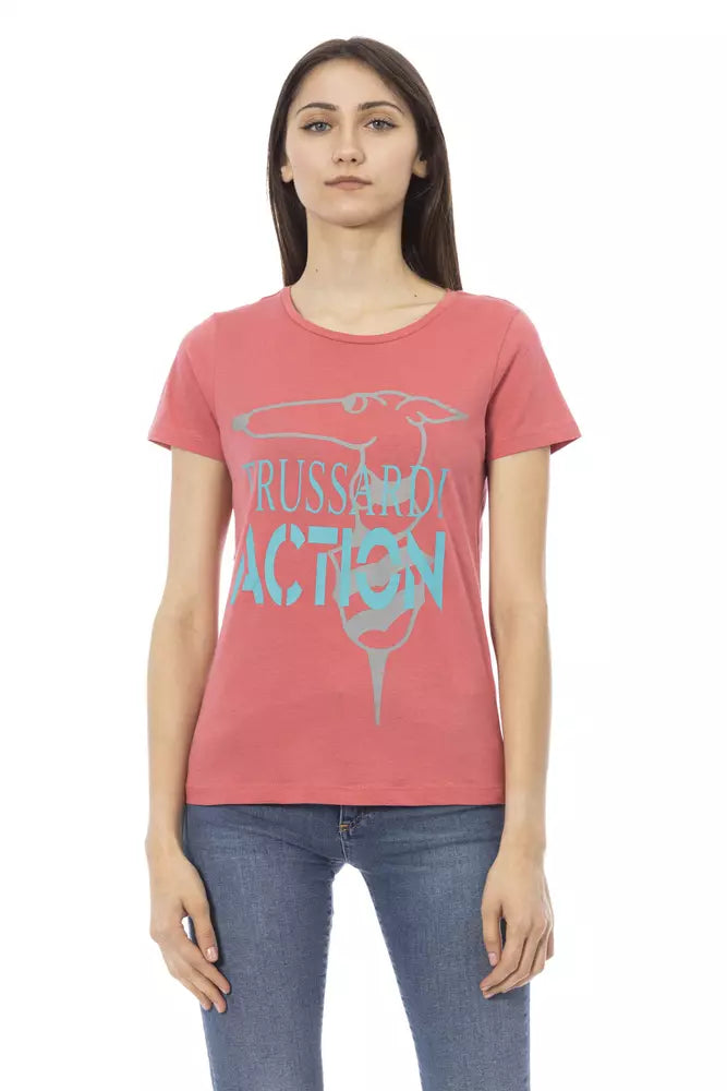 Trussardi Action - Multicolor Cotton Women T-Shirt