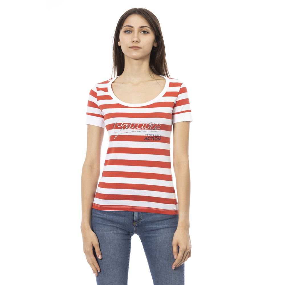 Trussardi Action - Multicolor Cotton Women T-Shirt