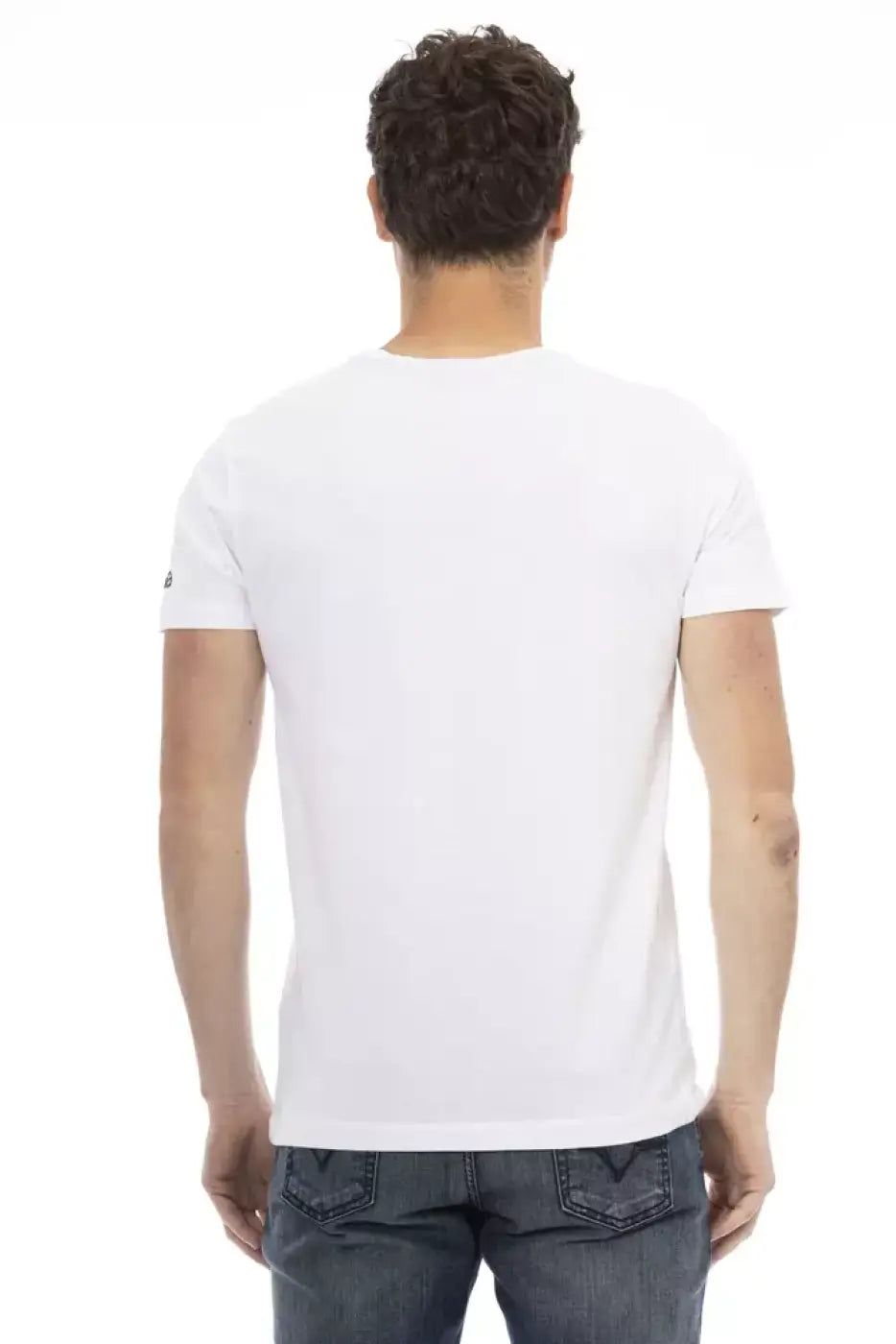 Trussardi Action White Cotton Men’s T-Shirt
