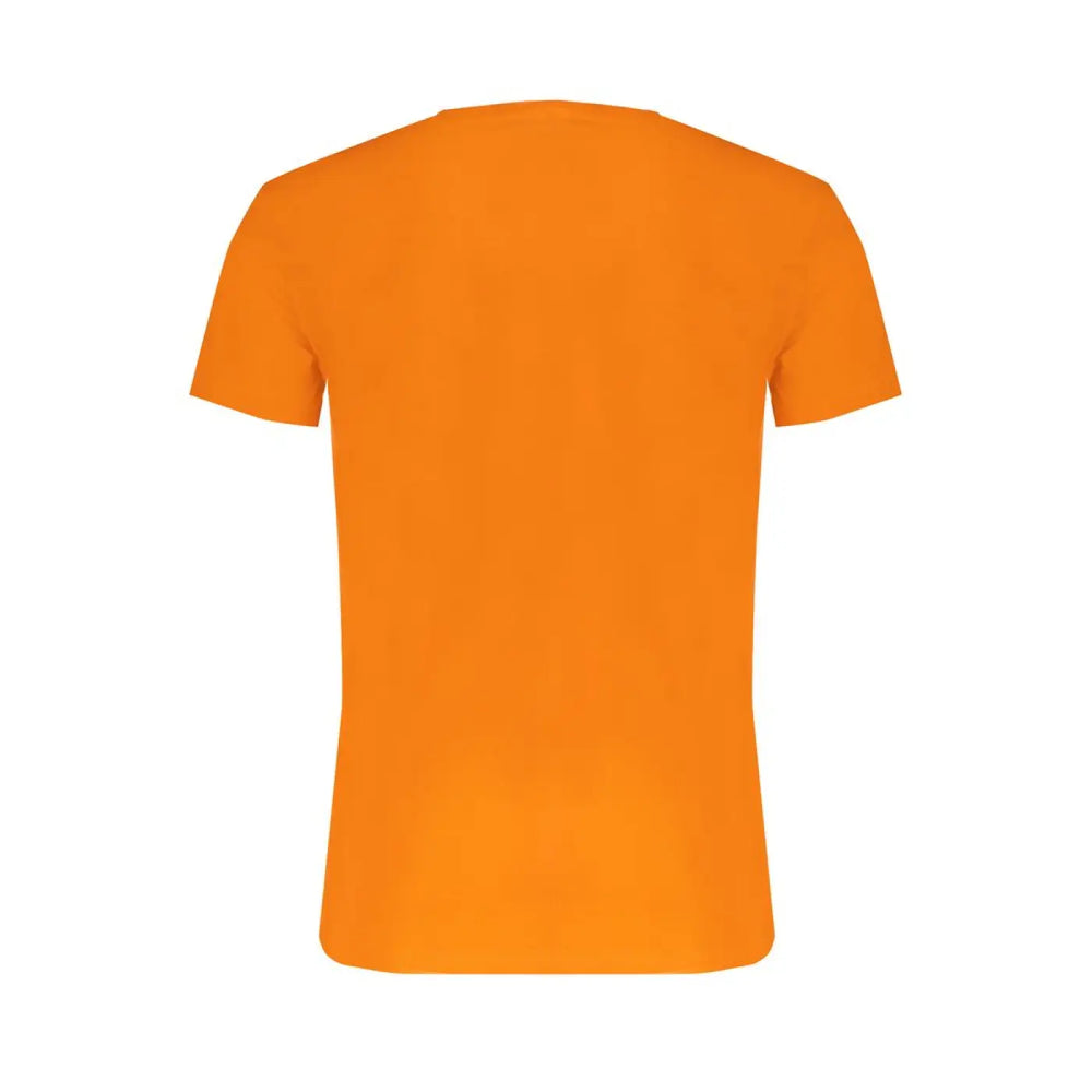 Trussardi Arancione Cotton Men T-shirt