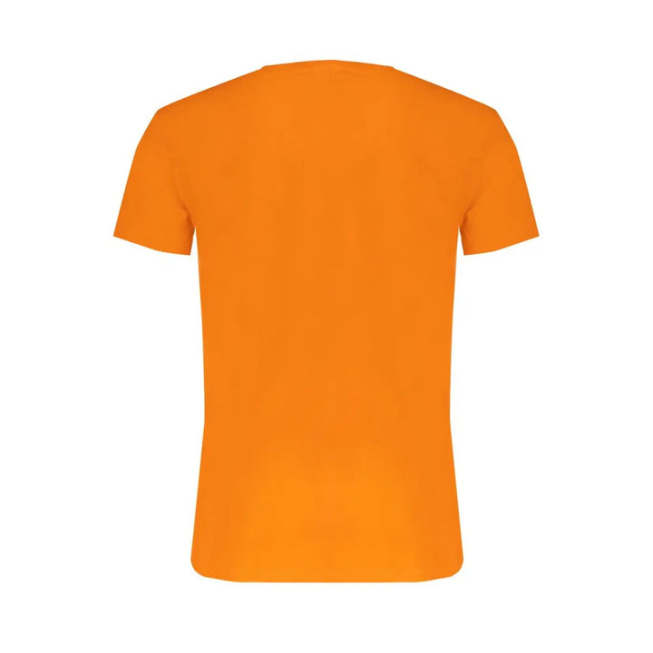 Trussardi Arancione Cotton Men T-shirt