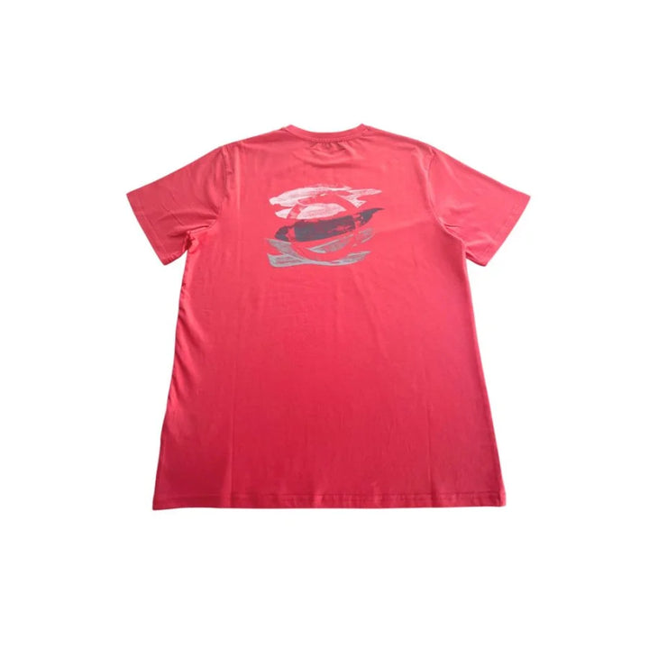Trussardi Beachwear Red Cotton Men’s T-Shirt