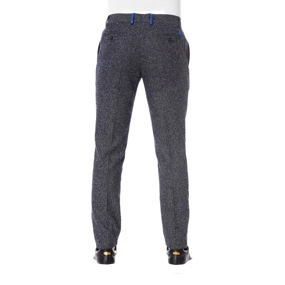 Trussardi Black Cotton Men Pant